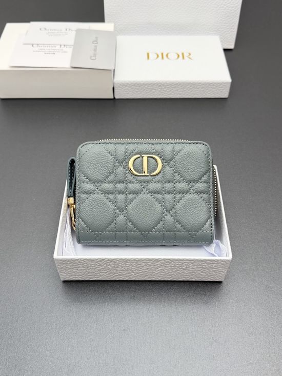 Christian Dior Cato Glycine Wallet Calfskin S5032