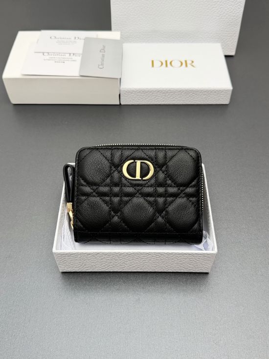 Christian Dior Cato Glycine Leather Wallet S5032