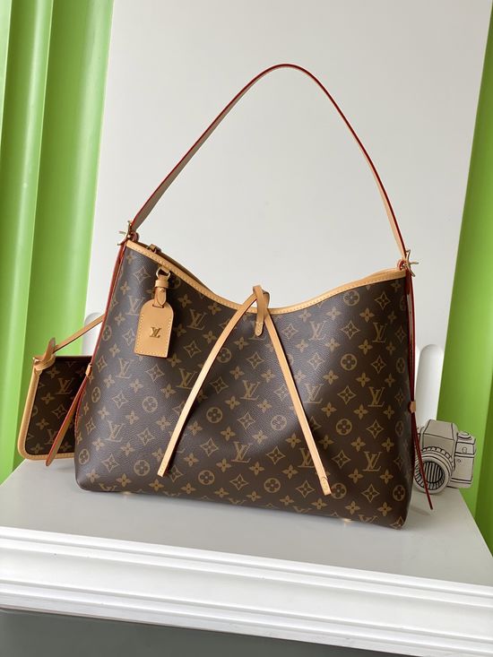 Louis Vuitton CARRYALL Monogram Tote Bag M46197