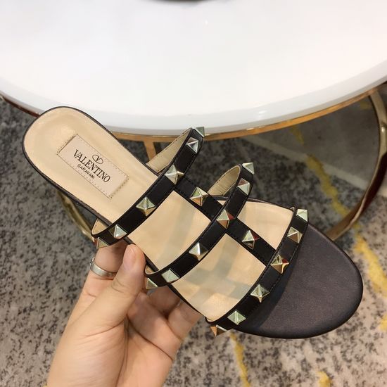 Valentino Soft Goat Leather Multi Heel Height Dress Shoes