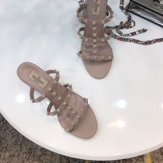 Valentino Soft Goat Leather Multi Heel Height Dress Shoes
