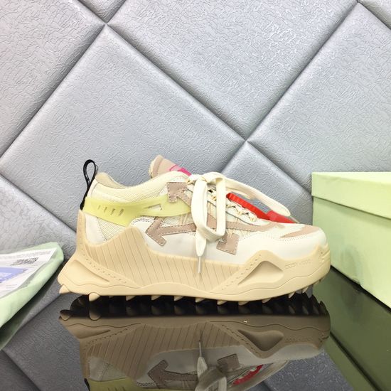 Fendi Breathable Mesh Sneakers Cowhide Splicing Wear-resistant Rubber Sole