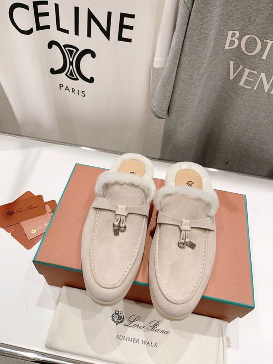 Loro Piana Premium Soft Suede Comfortable Loafer Shoes