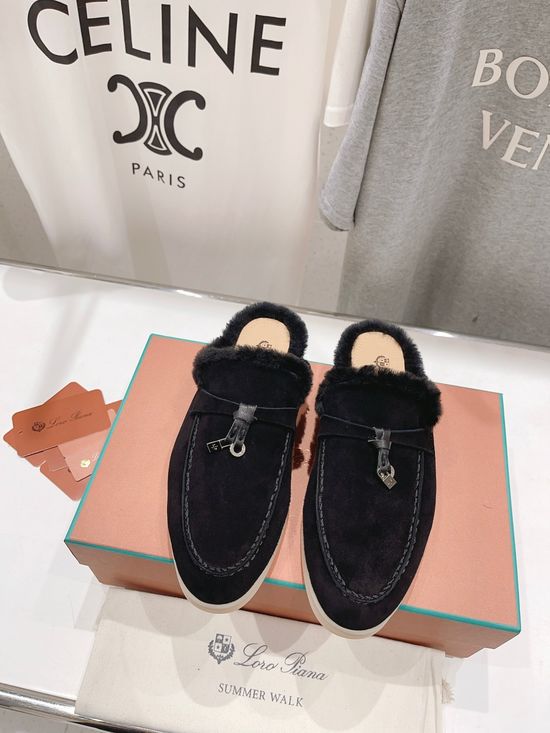 Loro Piana Premium Soft Suede Comfortable Loafer Shoes