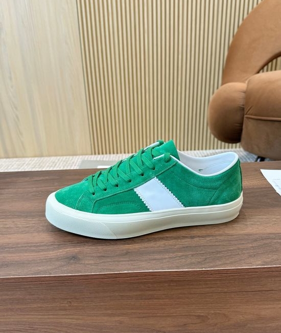 Tom Ford Vintage Crocodile Pattern Light Luxury Shoes