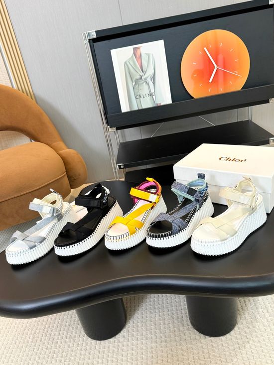 Chloe Breathable Casual Sandals with Soft Lightweight Platform