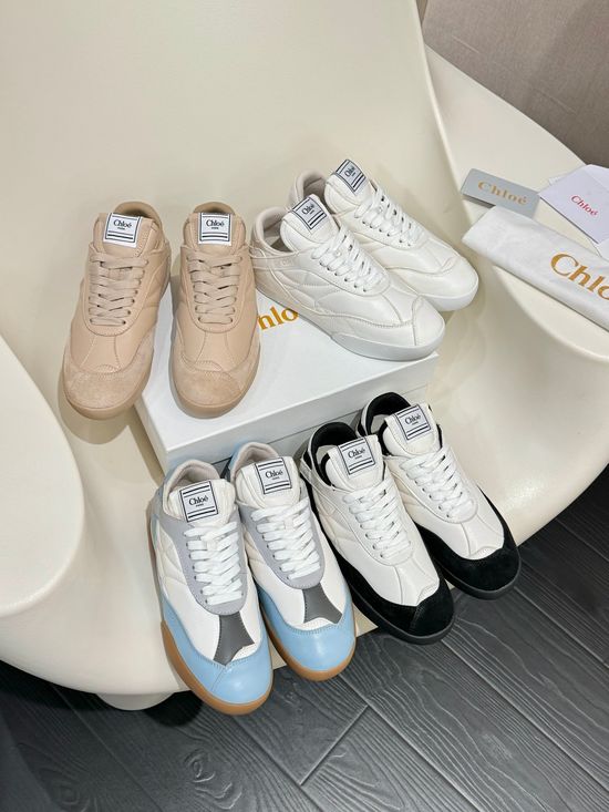 Chloe Comfortable Leather Upper Casual Non-slip Training Shoes
