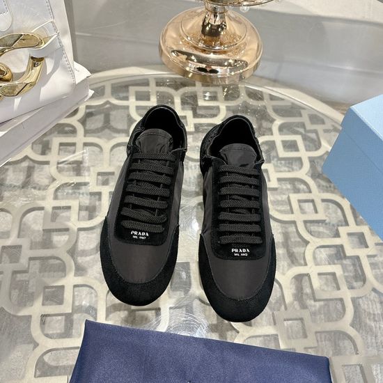 Prada Suede Leather Casual Comfortable Daily Wear Shoes