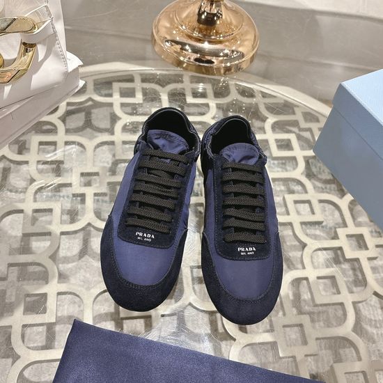 Prada Suede Leather Casual Comfortable Daily Wear Shoes