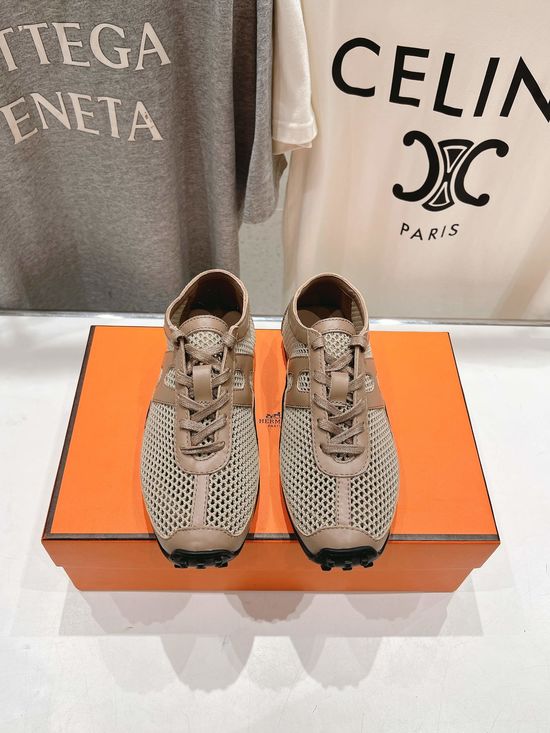 Hermes Breathable Mesh Non-slip Casual Mary Jane Sneakers