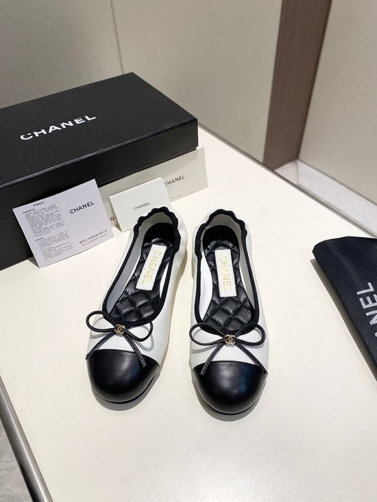 Chanel Soft Leather Comfortable Casual Dance Shoes