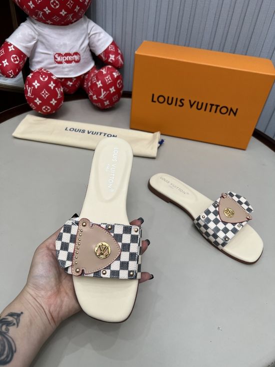 Louis Vuitton Premium Custom Upper Casual Shoes With Leather Lining
