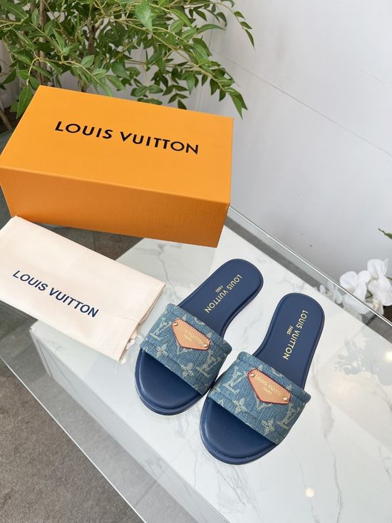 Louis Vuitton Premium Custom Upper Casual Shoes With Leather Lining