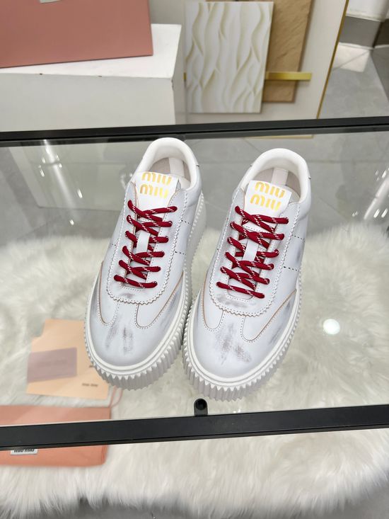 Miu Miu Lightweight Breathable Height Boosting Casual Shoes