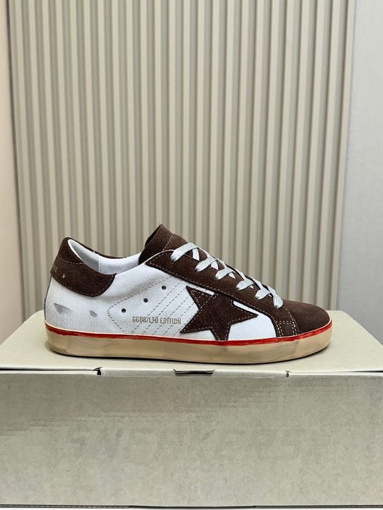 Golden Goose Genuine Leather Retro Versatile Casual Sneakers