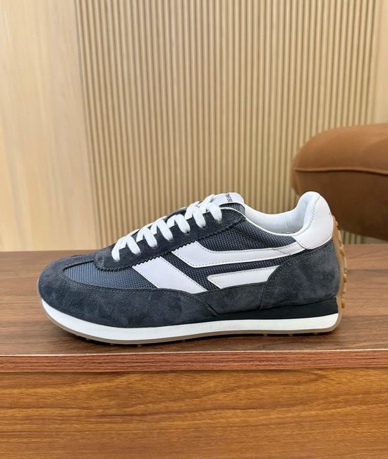 Tom Ford Premium Mixed Material Low Top Classic Sneakers