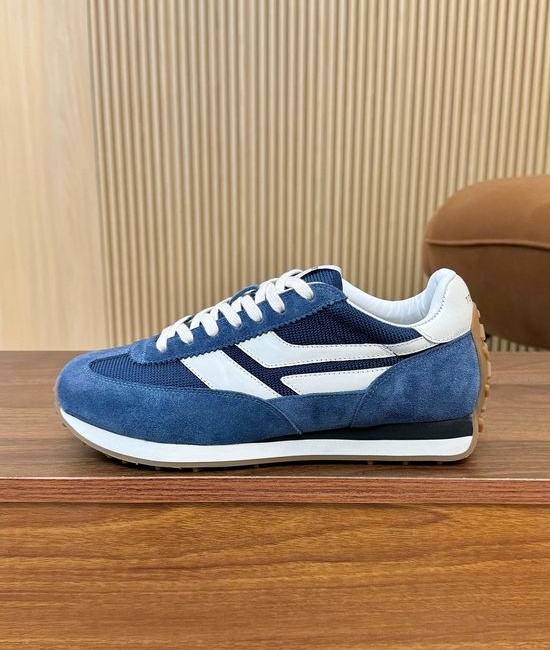 Tom Ford Premium Mixed Material Low Top Classic Sneakers