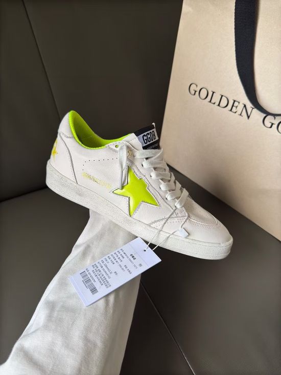Golden Goose Premium Retro Distressed Casual Sneakers Comfortable Durable Footwear