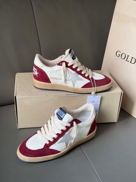 Golden Goose Vintage Distressed Casual Sneakers Comfortable Quality Daily Footwear