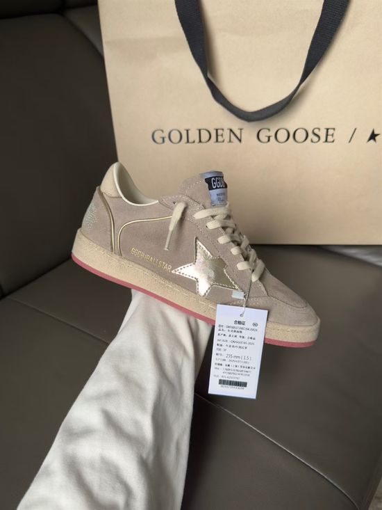 Golden Goose Premium Distressed Suede Leather Casual Comfortable Sneakers