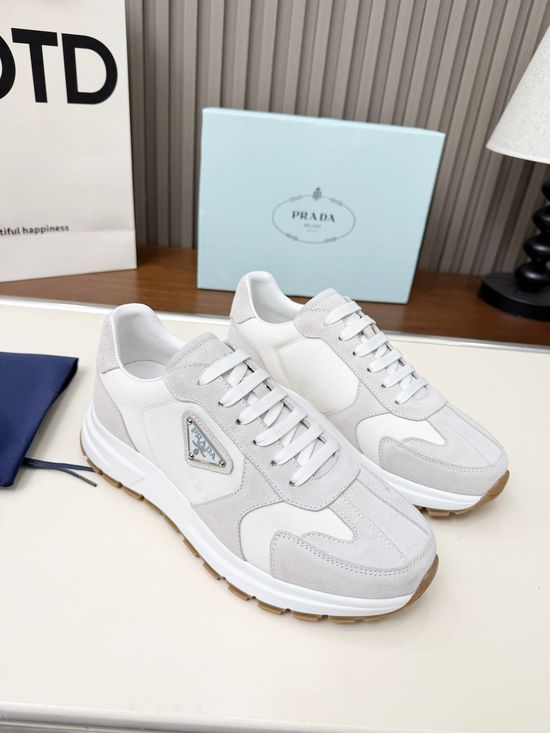 Prada Nylon Suede Non-slip Soft Comfortable Casual Shoes