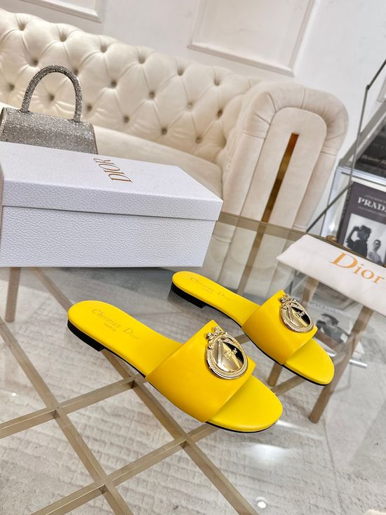 Christian Dior Calfskin Casual Shoes With Sheepskin Lining Rubber Sole