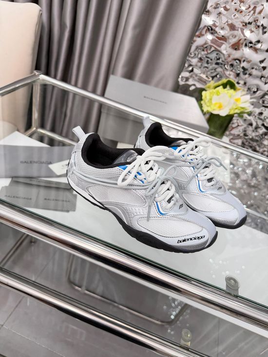 Balenciaga Futuristic Breathable Mesh Thick Sole Casual Sneakers