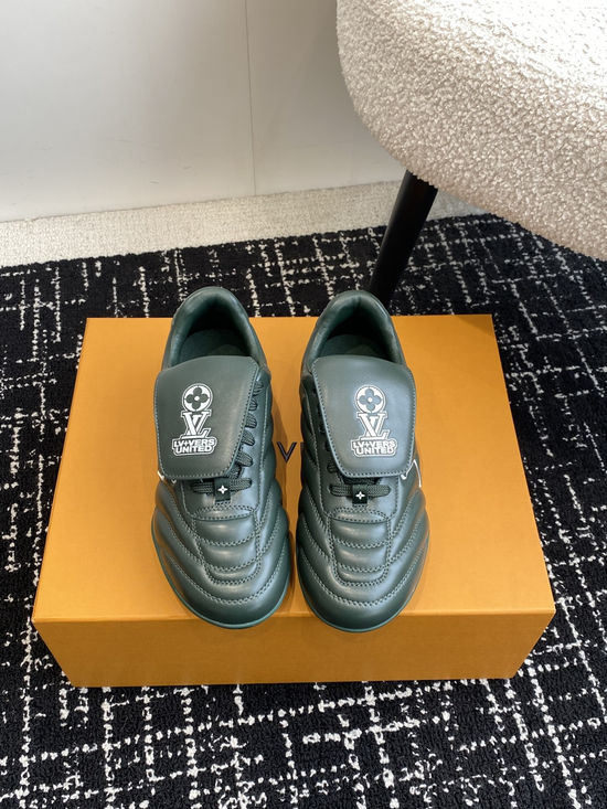Louis Vuitton Premium Leather Non Slip Casual Fashion Daily Sneakers