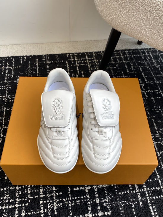 Louis Vuitton Premium Leather Non Slip Casual Fashion Daily Sneakers