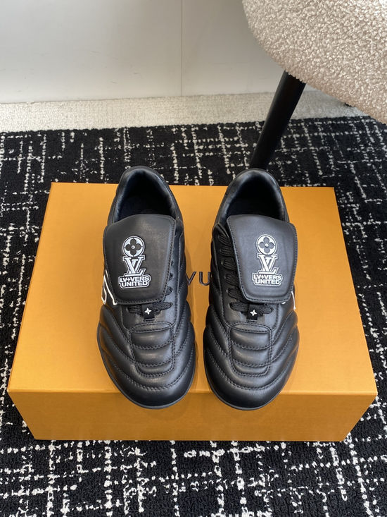 Louis Vuitton Premium Leather Non Slip Casual Fashion Daily Sneakers