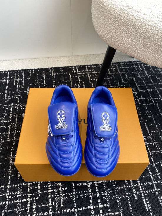 Louis Vuitton Premium Leather Non Slip Casual Fashion Daily Sneakers