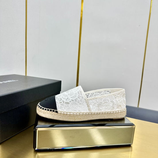 Chanel Classic Espadrilles Slip On Casual Comfortable Shoes