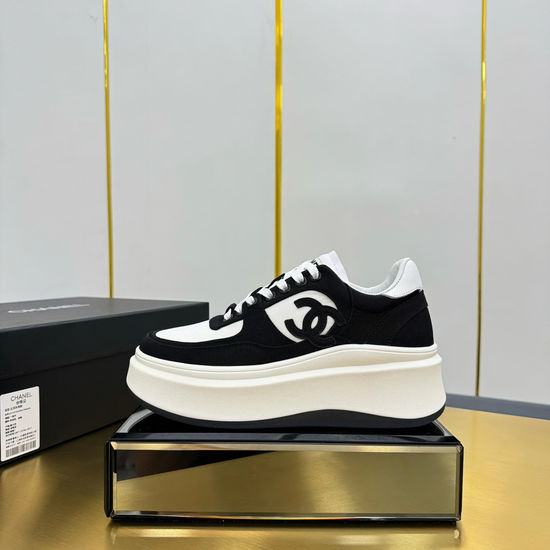 Chanel Classic Embroidered Casual Fashion Comfortable Sneakers