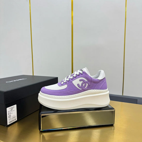 Chanel Classic Embroidered Casual Fashion Comfortable Sneakers