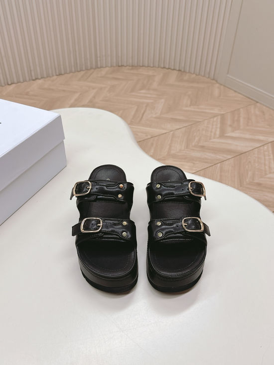 Celine Vintage Style Thick Sole Comfortable Casual Slides