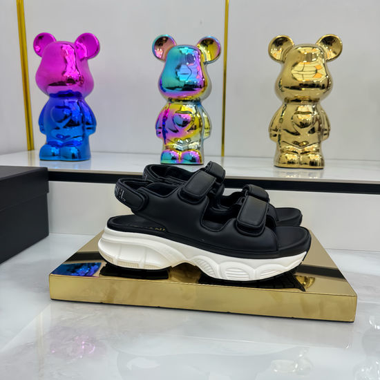 Chanel Casual Velcro Beach Sandals Soft Comfortable Sole