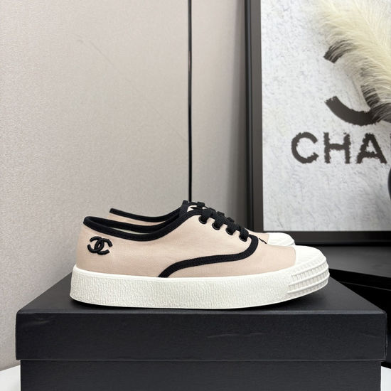 Chanel Two Tone Casual Sneakers Comfortable Versatile Daily Footwear