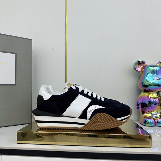 Tom Ford Waterproof Low-top Sneakers With Thick Sole