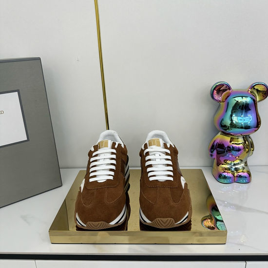 Tom Ford Waterproof Low-top Sneakers With Thick Sole