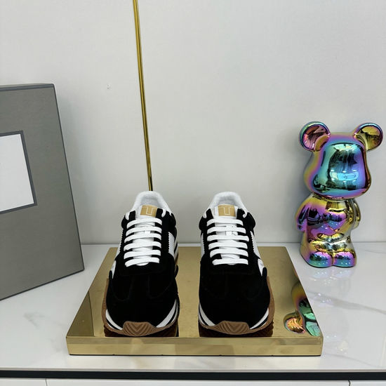 Tom Ford Waterproof Low-top Sneakers With Thick Sole