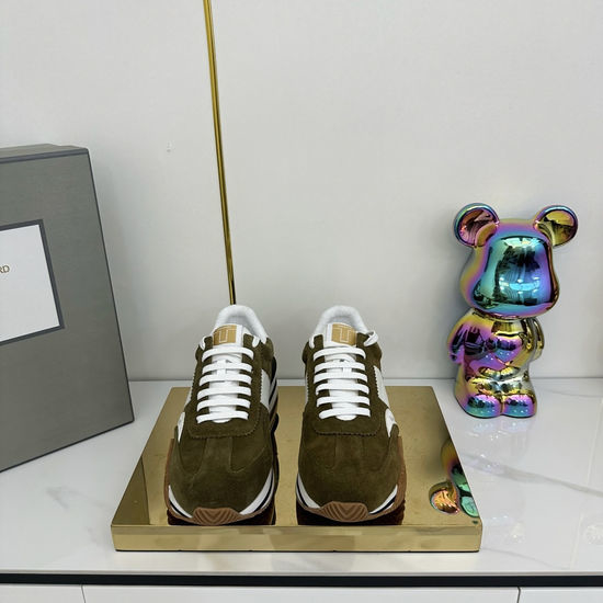 Tom Ford Waterproof Low-top Sneakers With Thick Sole