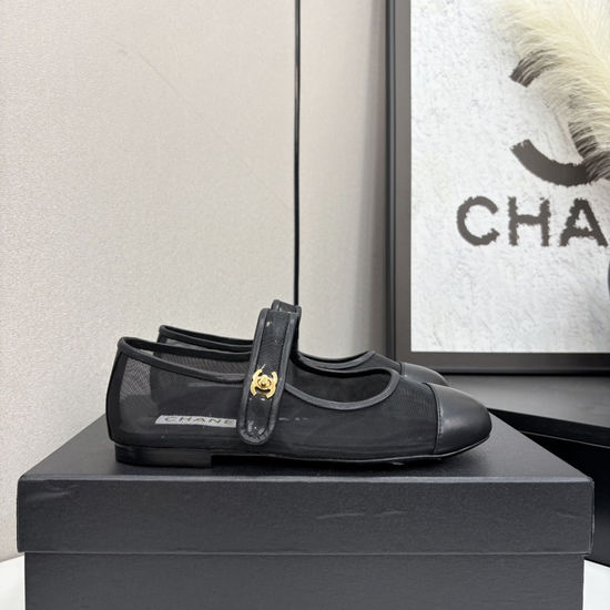 Chanel Quilted Leather Mesh Slides with Sheepskin Lining