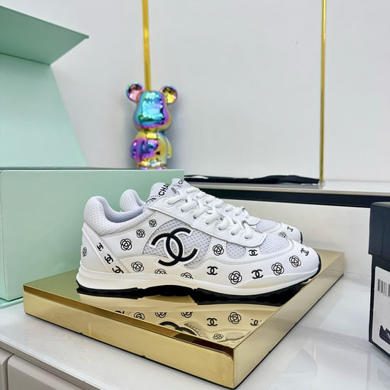 Chanel Classic Panda Design Sneakers with Multiple Colors