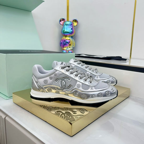 Chanel Classic Panda Design Sneakers with Multiple Colors