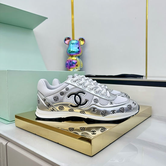 Chanel Classic Panda Design Sneakers with Multiple Colors