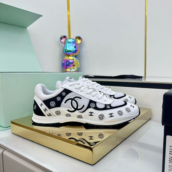 Chanel Classic Panda Design Sneakers with Multiple Colors