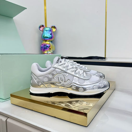 Chanel Classic Panda Design Sneakers with Multiple Colors