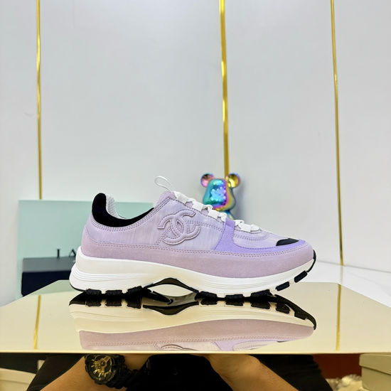 Chanel Platform Casual Sneakers Comfortable Height Increasing Footwear