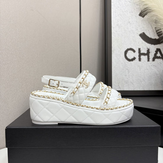 Chanel Quilted Sheepskin Slides with Premium Leather Sole