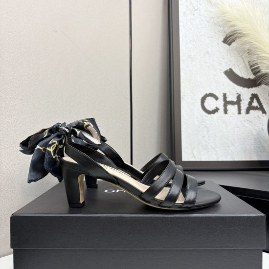 Chanel Quilted Sheepskin Slides with Genuine Leather Outsole